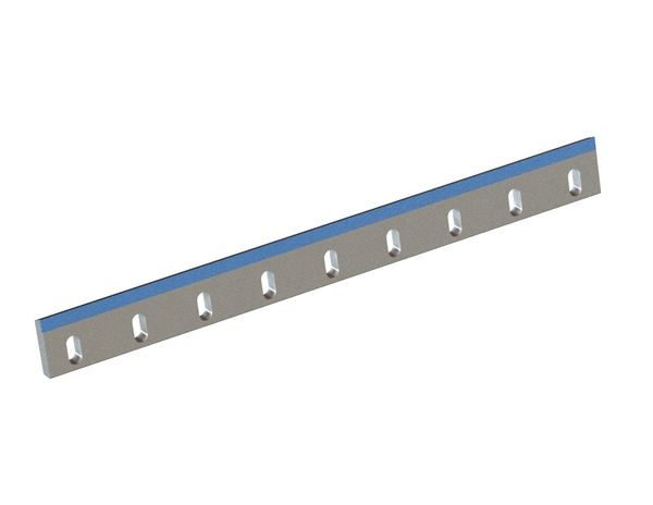 Stator knife 970x96x24, Hybrid Line, cutting edge 75°, carbide grade H5, 9x slotted holes 22x46 for Heinrich Dreher Maschinenbau 
