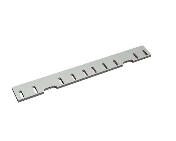 Statormesser 1038x110x22, Premium Line, 10 Langlöcher, Schneide 90°, 2xM12 Gewinde, X-Variante für Heinrich Dreher Maschinenbau 
