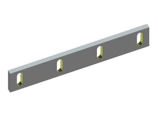 Statormesser 299x46x8, StandardCut, 4 Langlöcher, Schneide 70°, X-Variante 