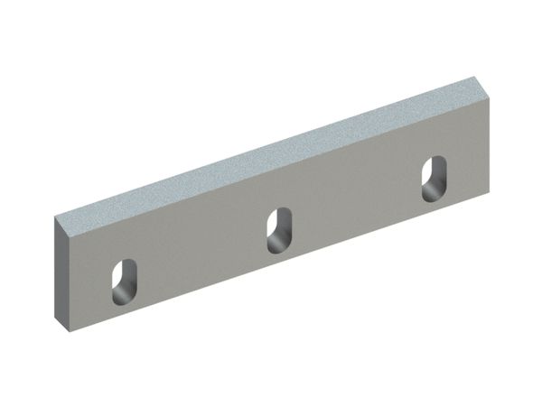 Statormesser 304x78x19, Premium Line, 3 Langlöcher, Schneide 75°, Y-Variante 