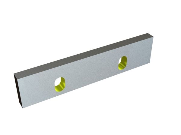 Statormesser 309x70x20, Eco Line, 2 Langlöcher, 2xM12 Gewinde, X-Variante für Rapid Granulator AB 