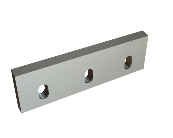 Statormesser 326x100x22, Premium Line, 3 Langlöcher, Schneide 80°, X-Variante für Herbold Meckesheim GmbH Herbold SML