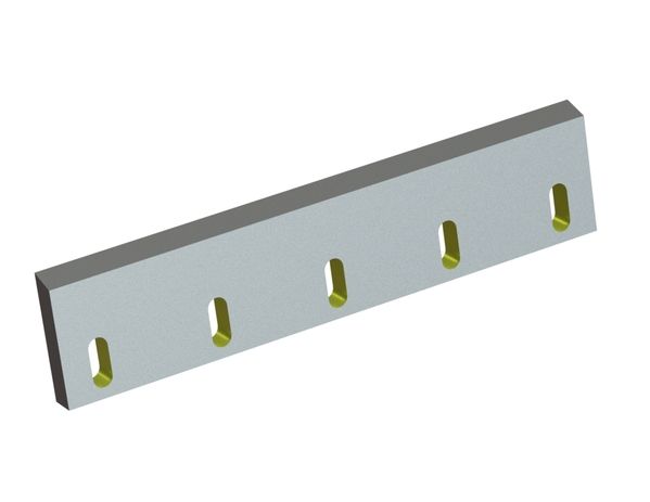 Statormesser 519x117x25, Eco Line, 5 Langlöcher, Schneide 71°, X-Variante für Tria 