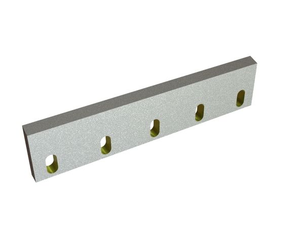 Statormesser 519x118x25, Eco Line, 5 Langlöcher 22x45, Schneide 75°, X-Version für Tria 