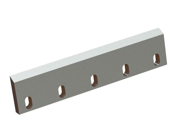 Statormesser 519x118x25, Premium Line, 5 Langlöcher, 6xM12 Gewinde, Schneide 60°, X-Variante für Tria 