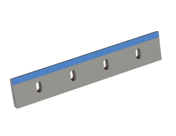 Statormesser 526x100x22, Hybrid Line, Schneide 75°, M12, Hartmetallqualität H4, 4x Langloch 18x38 für Zerma | AMIS 