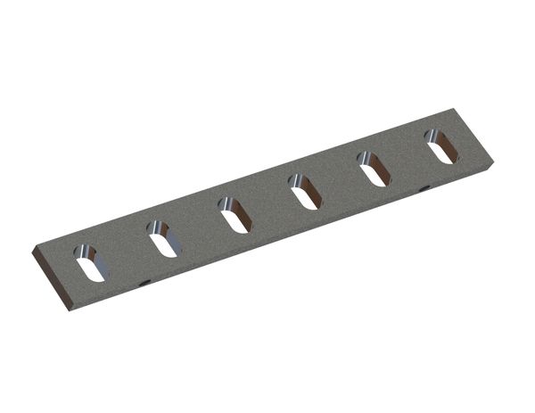 Statormesser 536x98x22, PremiumCut, 6 Langlöcher, Schneide 70°, 2x M12 Gewinde für Cumberland 
