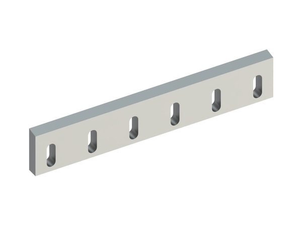 Statormesser 549x102x26, Premium Line, 6 Langlöcher, Schneide 10°, X-Variante 
