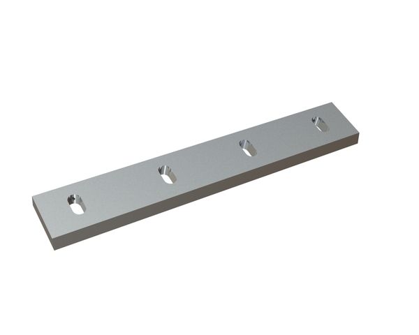 Statormesser 614x98x24, Premium Line, 4 Langlöcher, Schneide 75°, X-Variante für Previero 