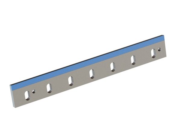 Statormesser 619x84x16, Hybrid Line, 7 Langlöcher, Schneide 82°, 2xM10 Gewinde für Cumberland 