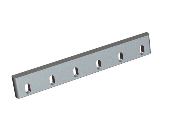 Statormesser 648x96x24, Premium Line, 6 Langlöcher 23x45, Schneide 75°, X-Variante für Heinrich Dreher Maschinenbau 
