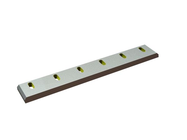 Statormesser 649x96x22, Eco Line, 6 Langlöcher, Schneide 75°, Y-Variante für Heinrich Dreher Maschinenbau 