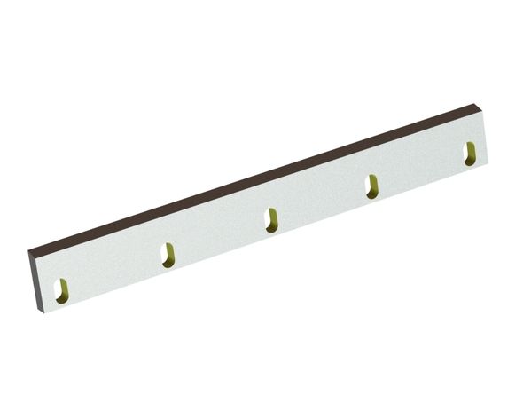 Statormesser 654x80x20, Eco Line, 5 Langlöcher, Schneide 75°, X-Variante für Herbold Meckesheim GmbH 