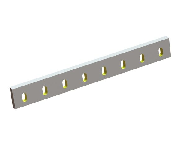 Statormesser 790,5x97x22, Eco Line, 8 Langlöcher, Schneide 79°, X-Variante für Cumberland 