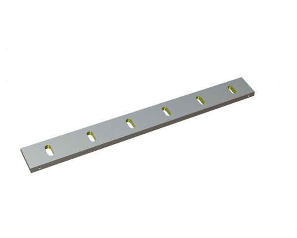 Statormesser 790x85x16, Eco Line, 6 Langlöcher, 4xM8, Schneide 75°, X-Variante für Herbold Meckesheim GmbH Herbold SML 30/80
