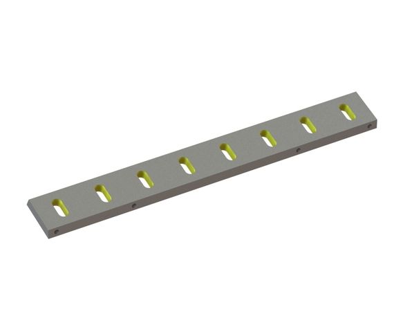 Statormesser 800x100x22, Eco Line, 8 Langlöcher, X-Variante für Neue Herbold 