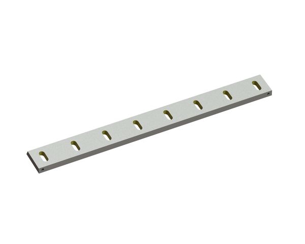 Statormesser 995x100x22, Eco Line, 8 Langlöcher, beidseitige Schneide 75°, X-Variante für Zerma | AMIS 