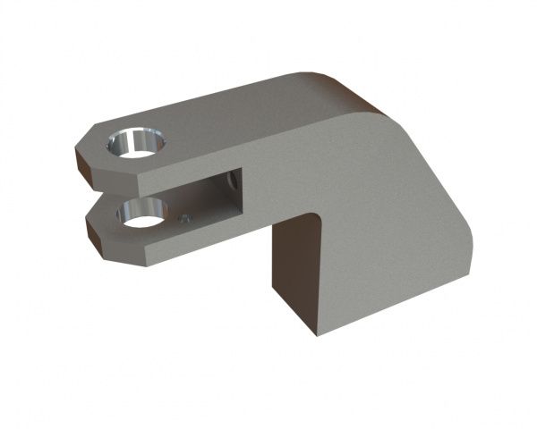 Support de vérin pour cassette de crible 220x138x50 pour Lindner Recyclingtech Lindner Komet