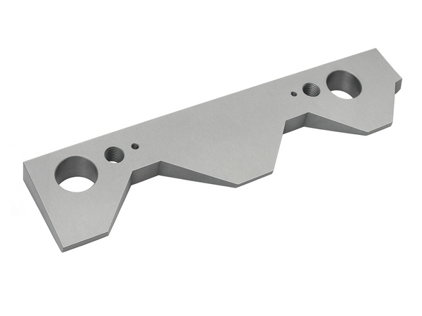 Support left 110x110 Conversion clamped on screwed counter blades for Vecoplan LLC (Retech) 