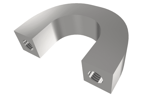 Support screen basket top middle for Vecoplan Vecoplan VEZ