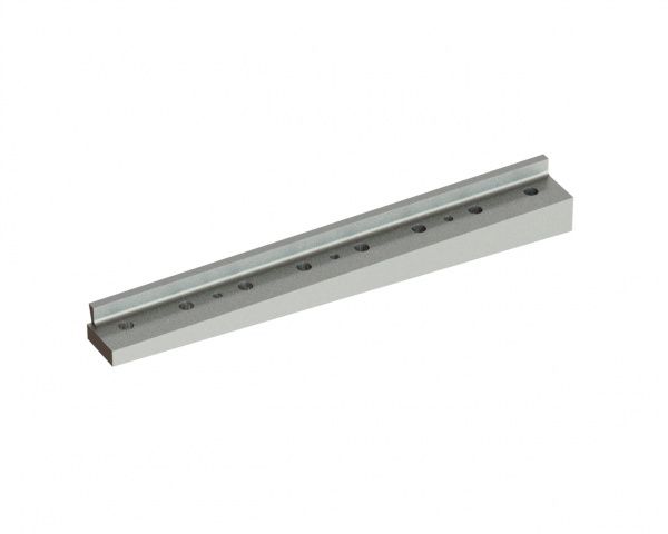 Supporto coltello posteriore destro 795x92x88 (statore), 8 fori, 3 fori svasati per Herbold Meckesheim GmbH Herbold SMS