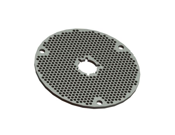 Tamis de coupe Ø329x10 perforation Ø8, entretoise 3 Creusabro 
