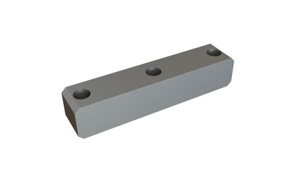 Threaded block 3xM30 thread for MeWa | Ehehalt | Andritz MeWa | THM Recycling Mewa Alpha Cutter