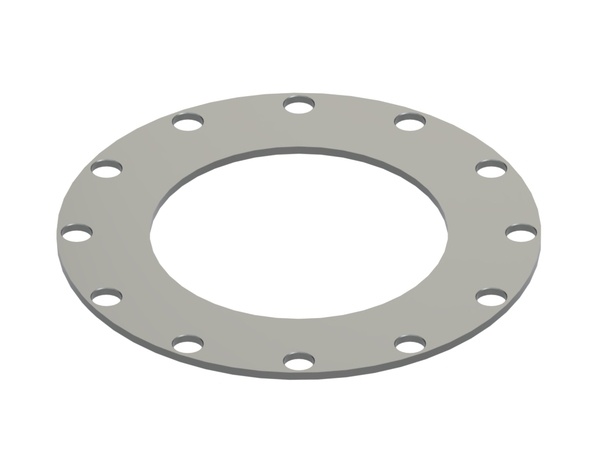 Thrust washer t=10 for safety clutch for Lindner Recyclingtech 