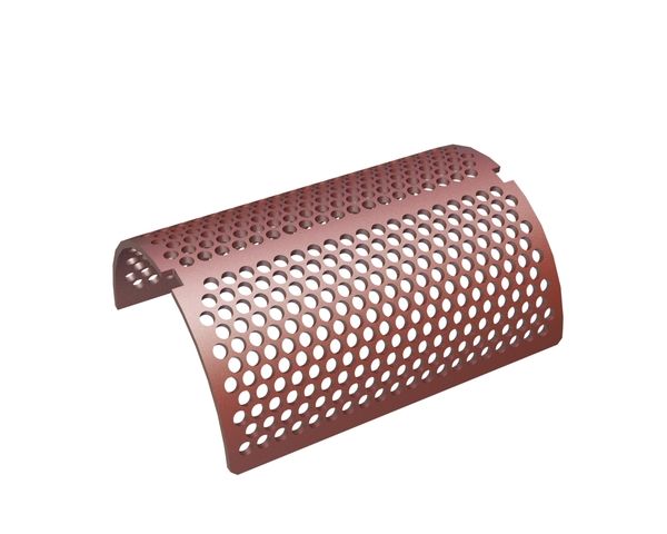 Tôle de criblage, largeur 494, épaisseur t=10, perforation Ø18, ligament 5, Hardox pour Weima Maschinenbau GmbH Weima WLK