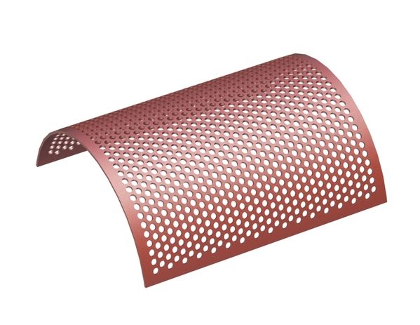 Tôle de criblage, largeur 505, épaisseur t=5, perforation Ø12, ligament 5, Hardox pour Heinrich Dreher Maschinenbau 