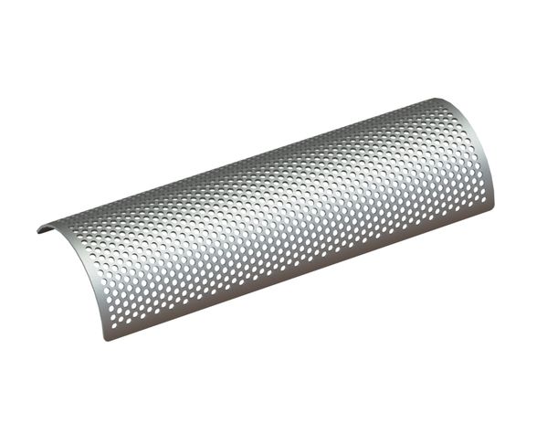 Tôle de criblage largeur 841, épaisseur de tôle t=5, perforation ronde Ø12, ligament 5 pour Heinrich Dreher Maschinenbau 