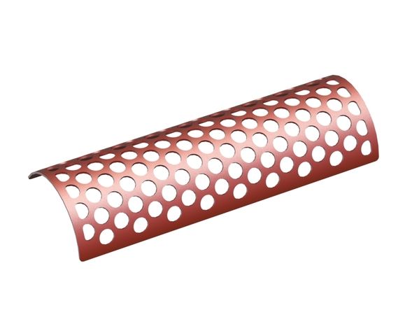 Tôle de criblage, largeur 841, épaisseur t=5, perforation Ø40, ligament 13, Hardox pour Heinrich Dreher Maschinenbau 