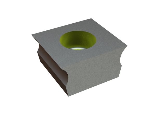 Upper cutting crown 40x36x25 Eco Line, version 36, B1 version 