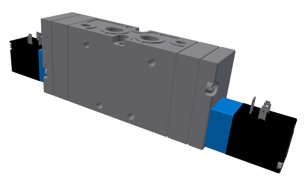 Valvola elettromagnetica MVH-5/3G-3/8-B per Vecoplan Vecoplan VAZ