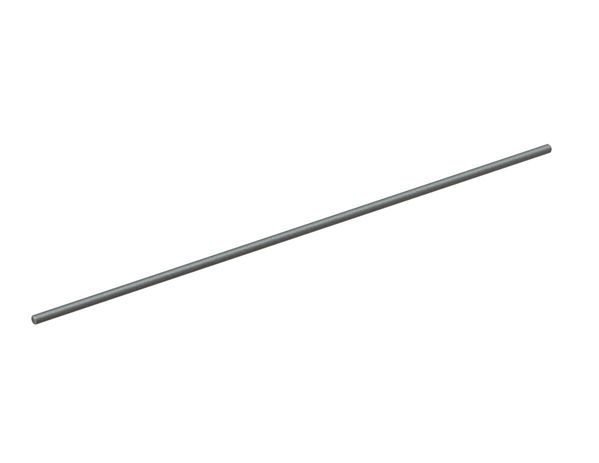 Varilla roscada M16x1000, resistencia 8,8 DIN 976, acero brillante 