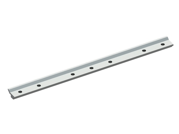 Wear plate 976x72x36, 7xØ13.5 with flat countersink Ø20 for Hosokawa Alpine AG 