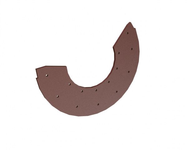 Wear plate lower part Hardox for Eldan Recycling Eldan FG 1500