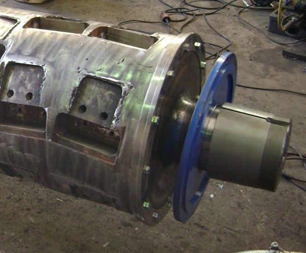 Wear ring, 2-part for rotor Ø575x32, 12 bores for MeWa | Ehehalt | Andritz MeWa | THM Recycling Mewa UG 1608