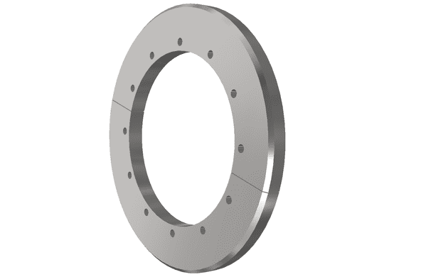Wear ring 2-part rotor side wall, version 60, Hardox for Vecoplan Vecoplan VEZ