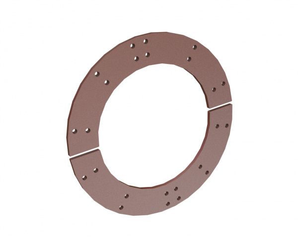 Wear ring 2-parts rotor housing Ø800x18 Hardox pour MeWa | Ehehalt | Andritz MeWa | THM Recycling 