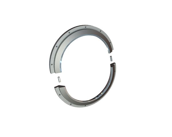 Wear ring housing set 2-parts for Eldan Recycling Eldan HR 162