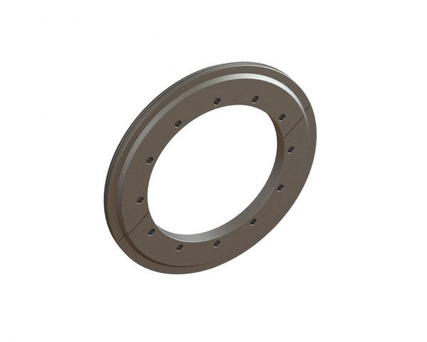 Wear ring left 2-parts Ø598x36 for Vecoplan LLC (Retech) Vecoplan VAZ 160/200