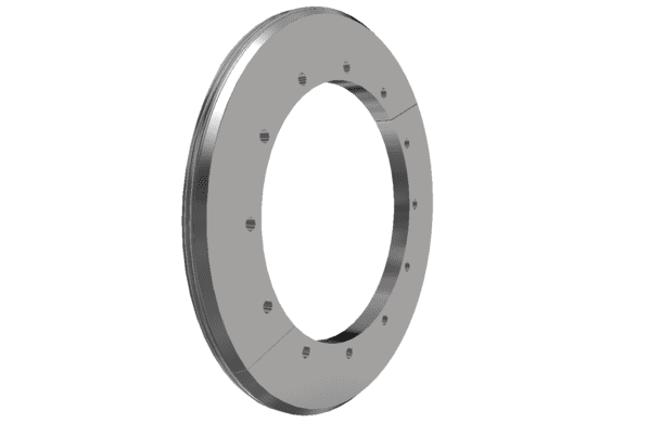 Wear ring left 2-piece for Vecoplan LLC (Retech) 