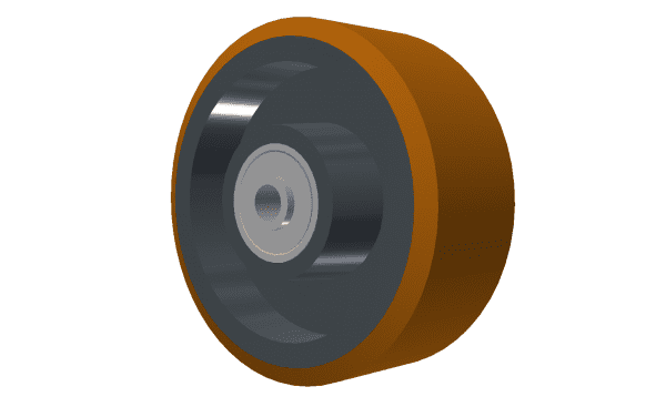 Wheel 200x80 for slide guide for Vecoplan LLC (Retech) Vecoplan VAZ 160/200