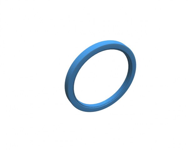 Wiper seal W1-32-PB, sealing ring for threaded sleeve for Lindner Recyclingtech Lindner Jupiter