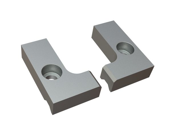 Klemmteil 2-tlg. 179x130x33 