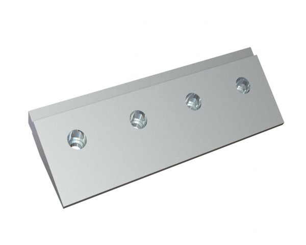 Klemmleiste für Gegenmesser 500x172x47 