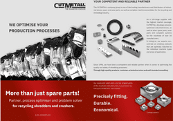 Preview Flyer of the CUTMETALL company in english